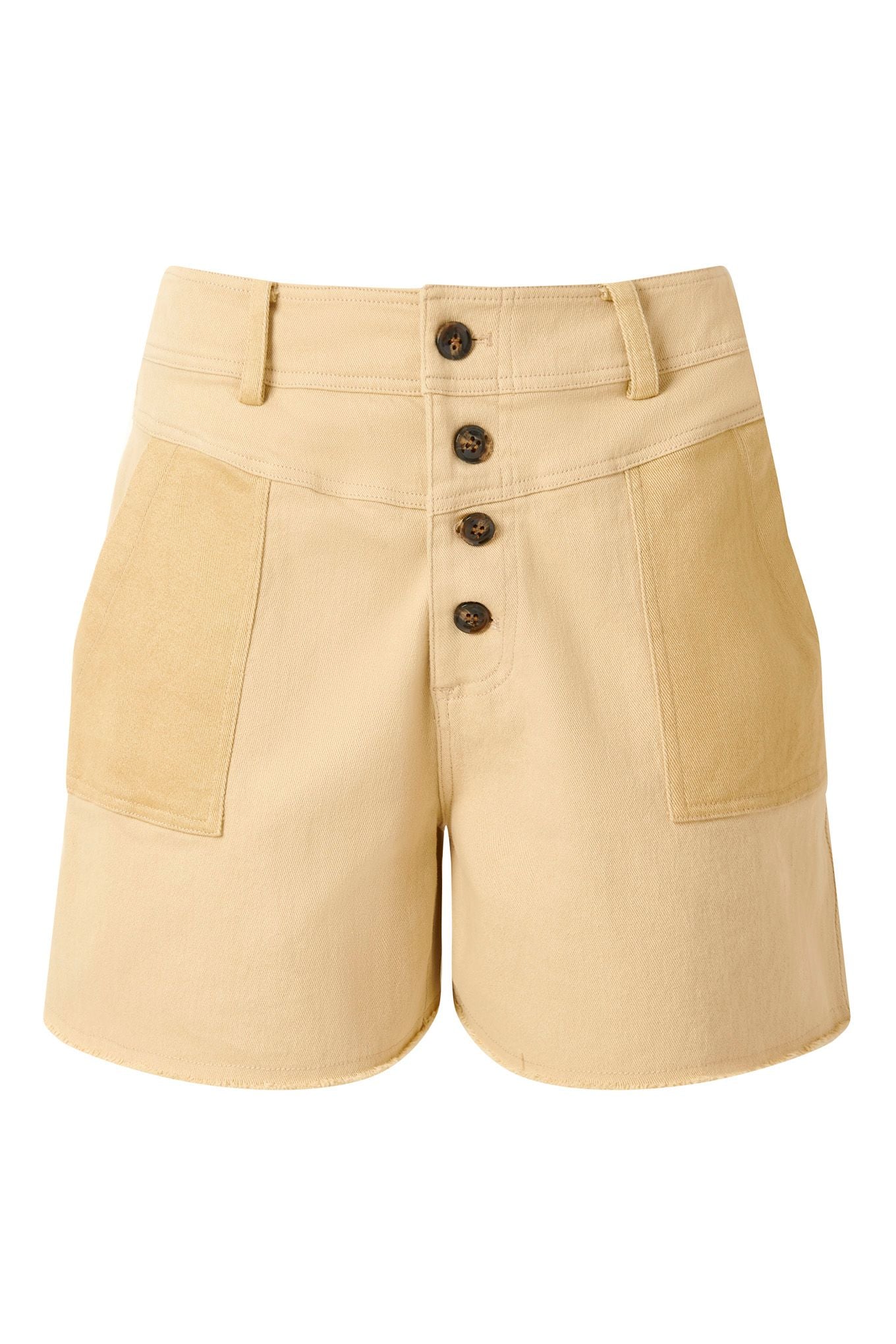 DESERT - Organic Cotton Shorts - Dark Sand