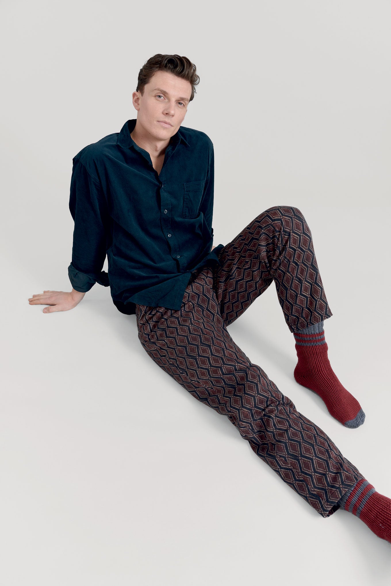 BOWIE TROUSER - Batik Diamond