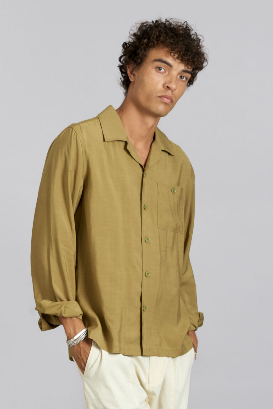 ATLAS - Rayon Shirt Khaki