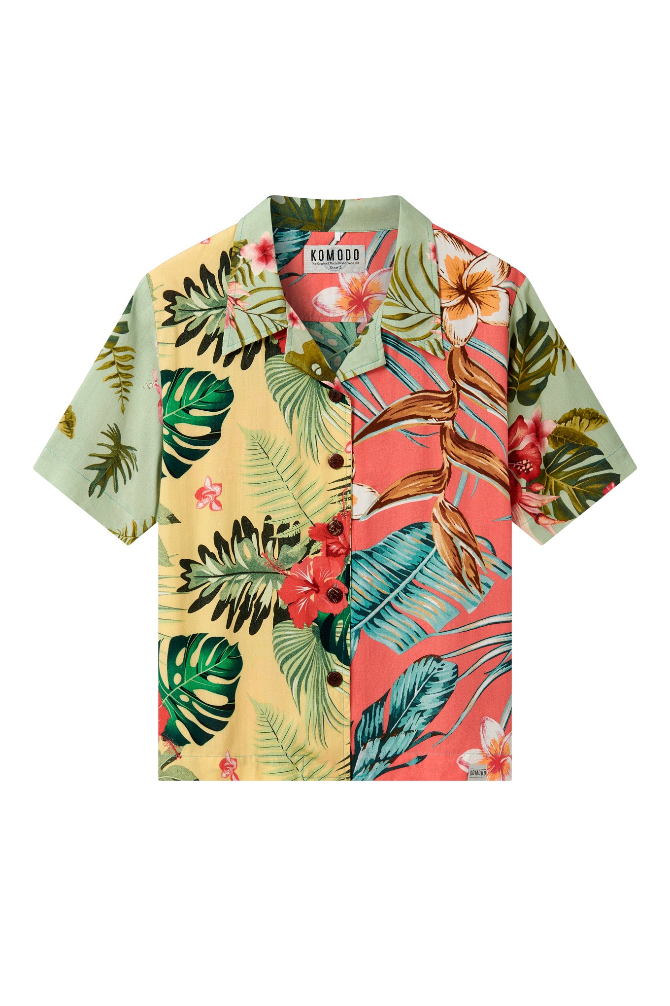 WAVE - Troopical Print Rayon Shirt