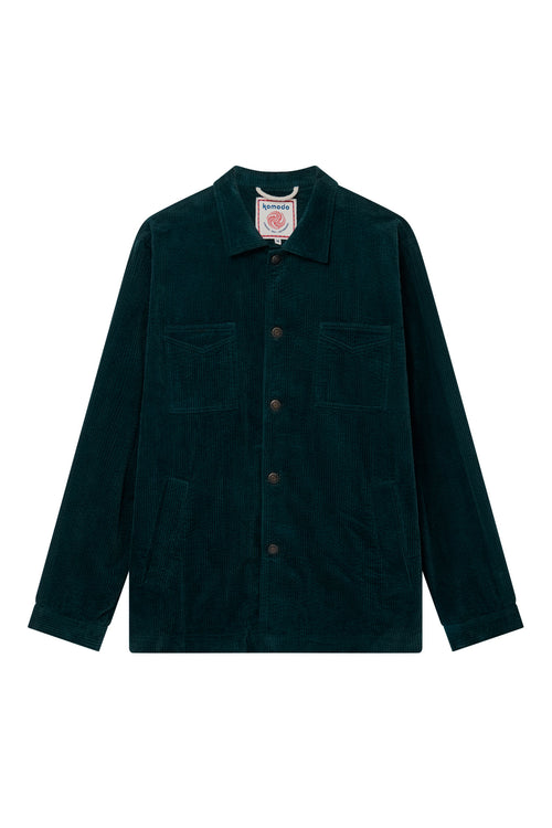 STANLEY Organic Cotton Corduroy Jacket - Marine Green