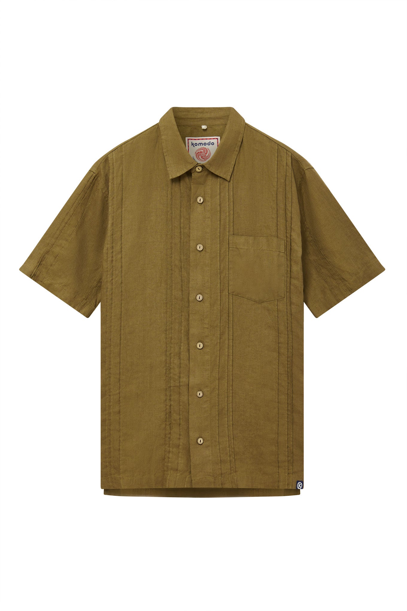 LEO - Linen Shirt Khaki