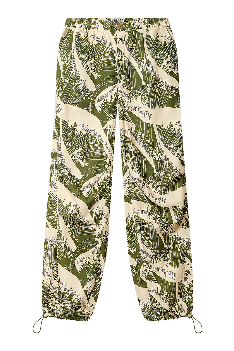 SAFARI - Organic Cotton Trouser - Wave Print