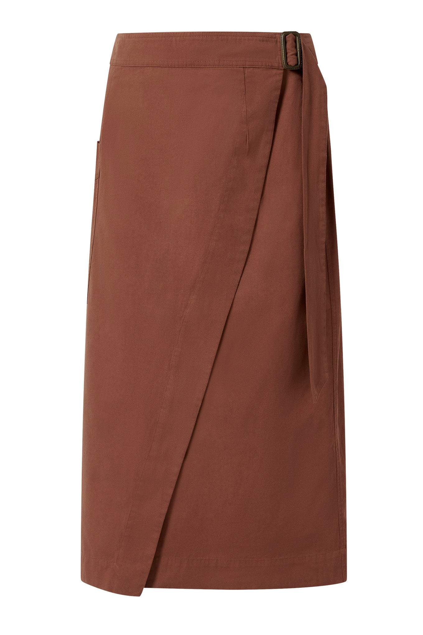 CARGO - Organic Cotton Skirt - Camel