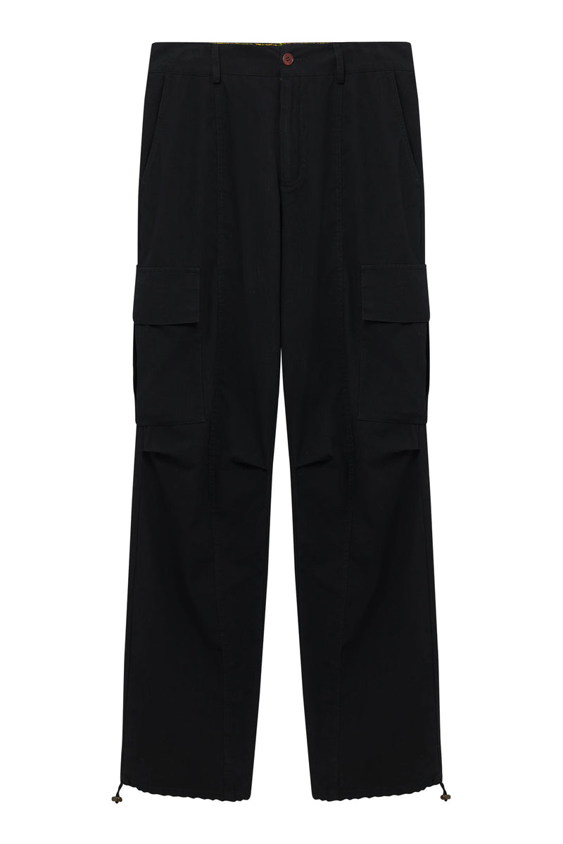 JAMIE - Organic Cotton Trouser Black | Sustainable Fashion | Vegan ...