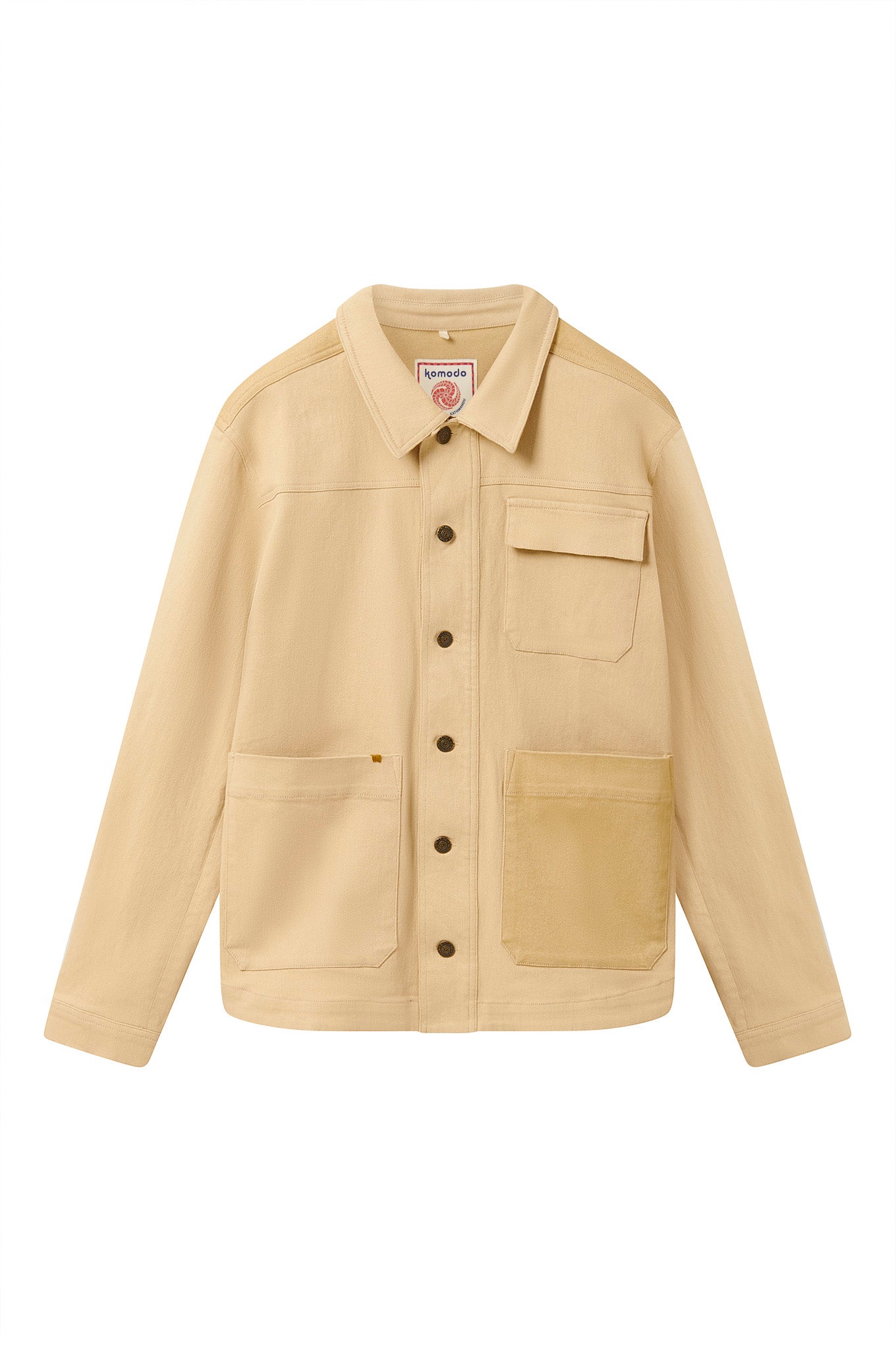 CHRISTOPHIE - Organic Cotton Jacket- Sand patch