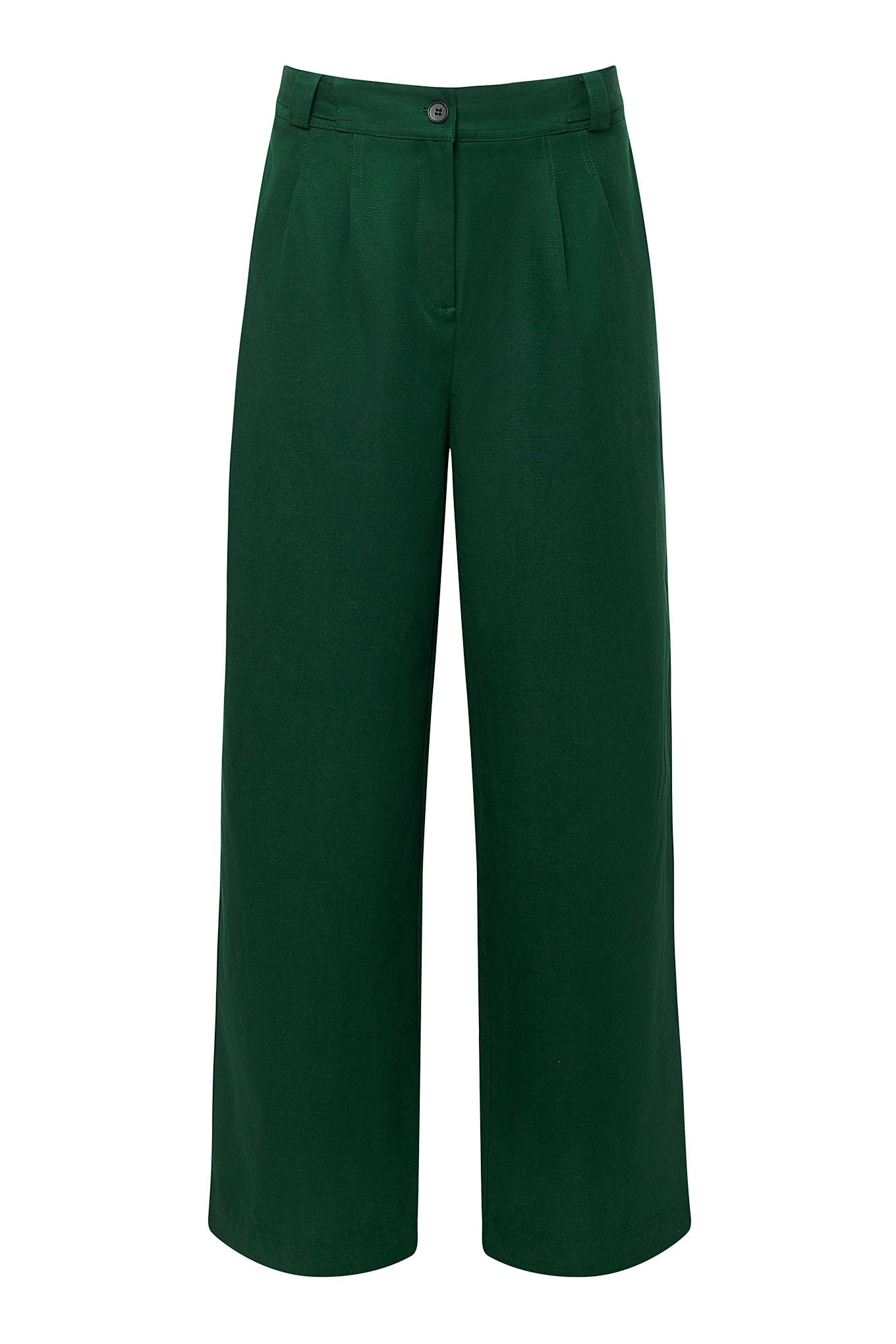 MIRA Tencel Linen Blend Trouser - Marine