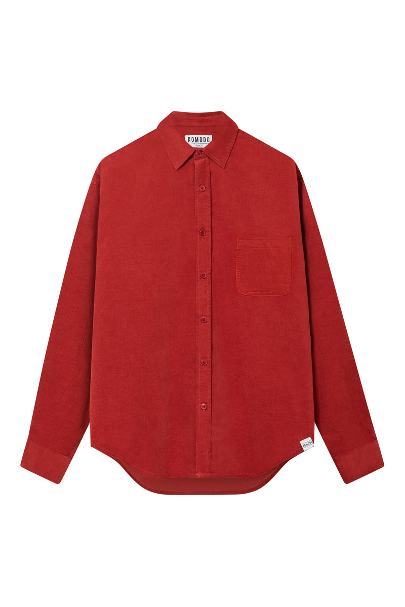 ABEL SHIRT - Terracotta