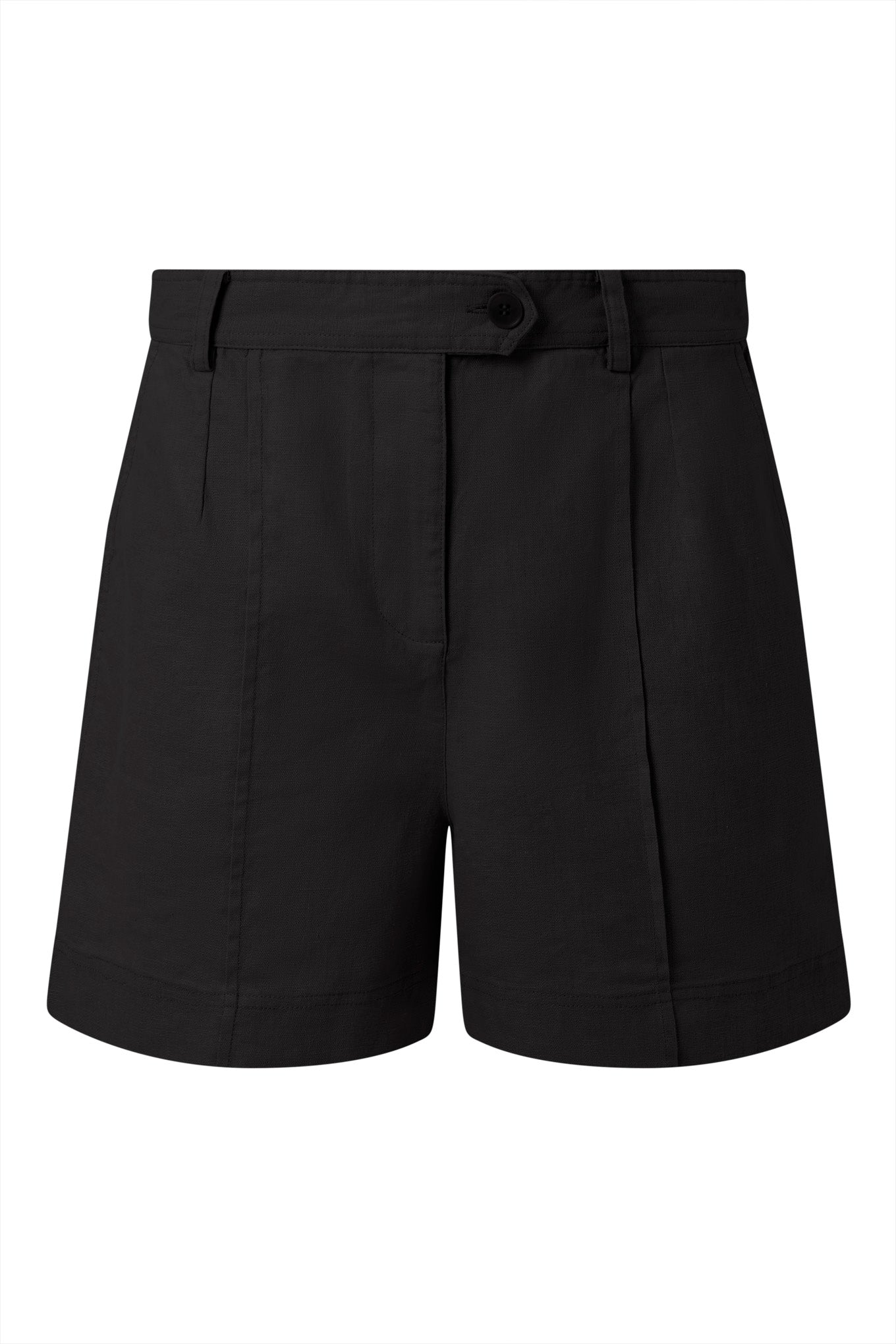 EMME - Organic Linen Cotton Shorts - Black