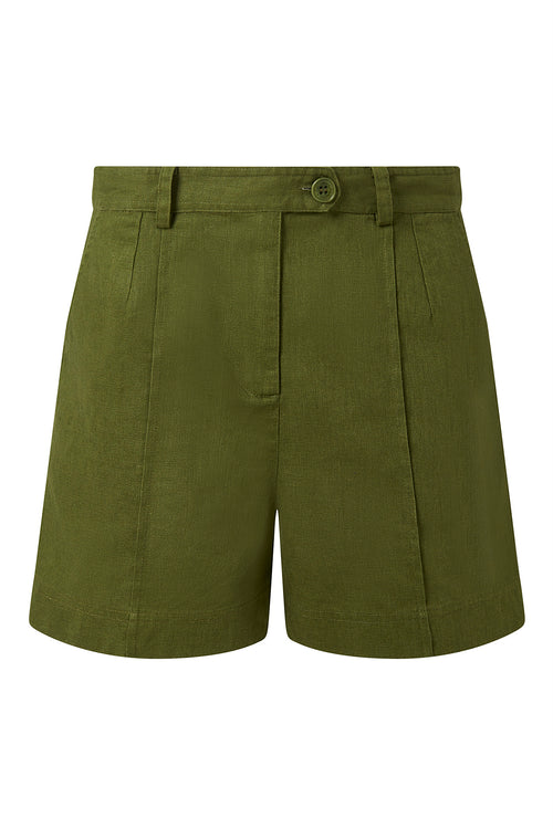 EMMIE - Organic Cotton Short - Khaki