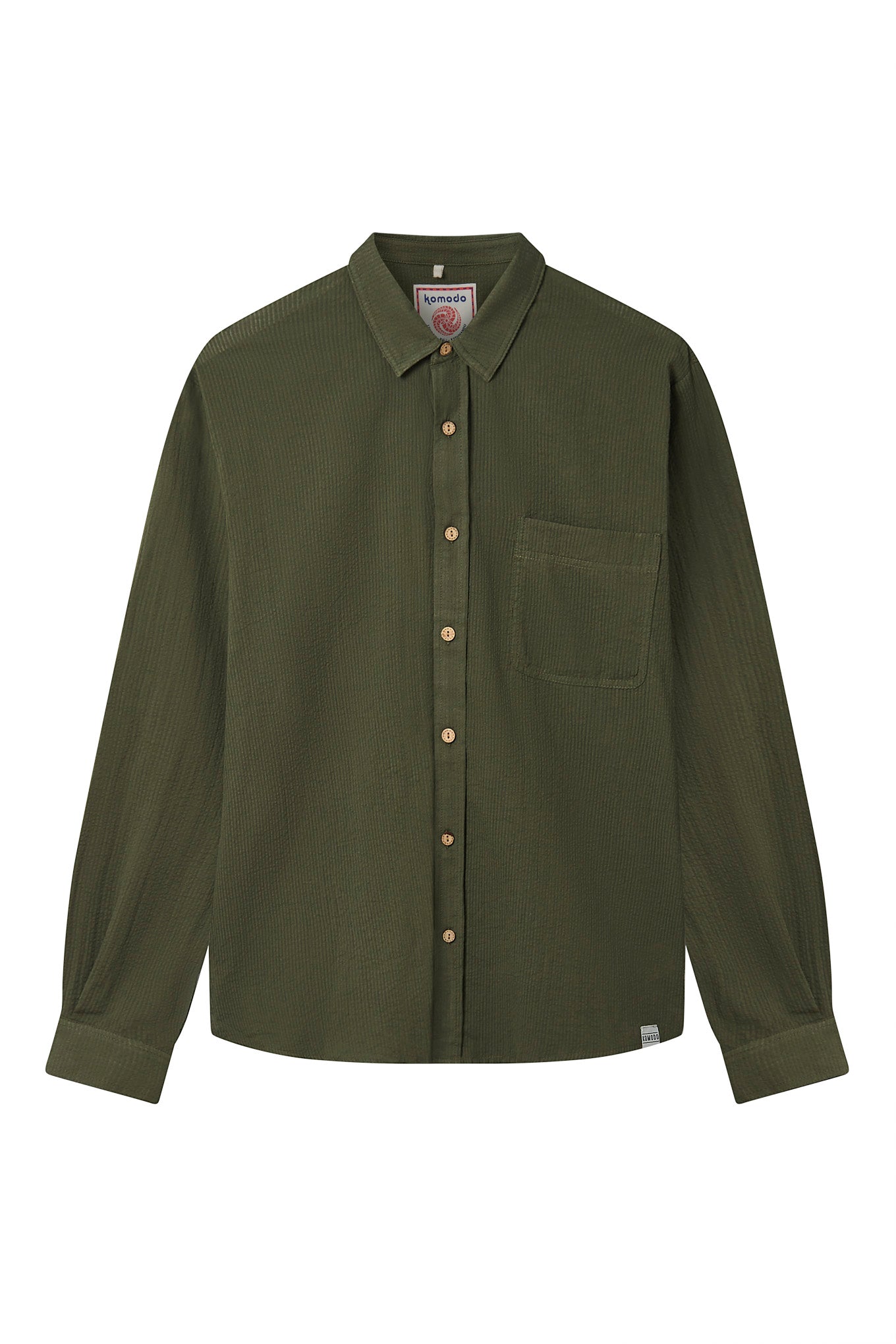 SPECTRE - Organic Cotton Shirt - Khaki