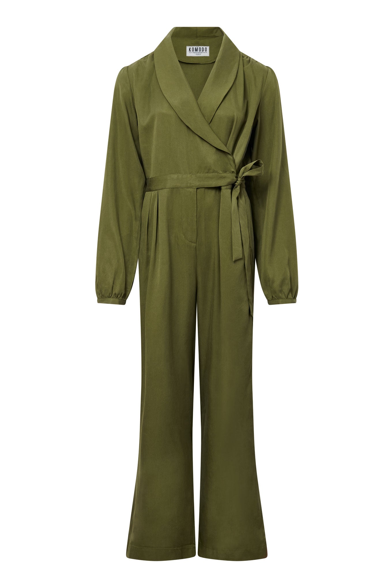 KANGRA Tencel Jumpsuit - Green