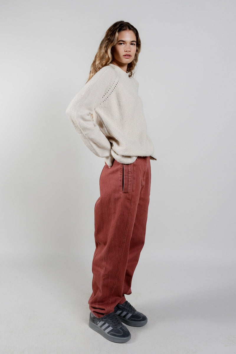 YAKA TROUSER - Red Wash