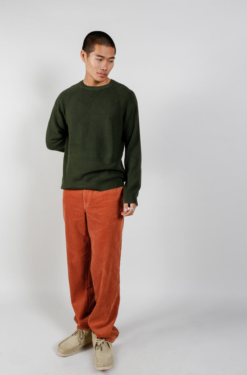 KALDEN Organic Cotton Corduroy Trouser - Ginger