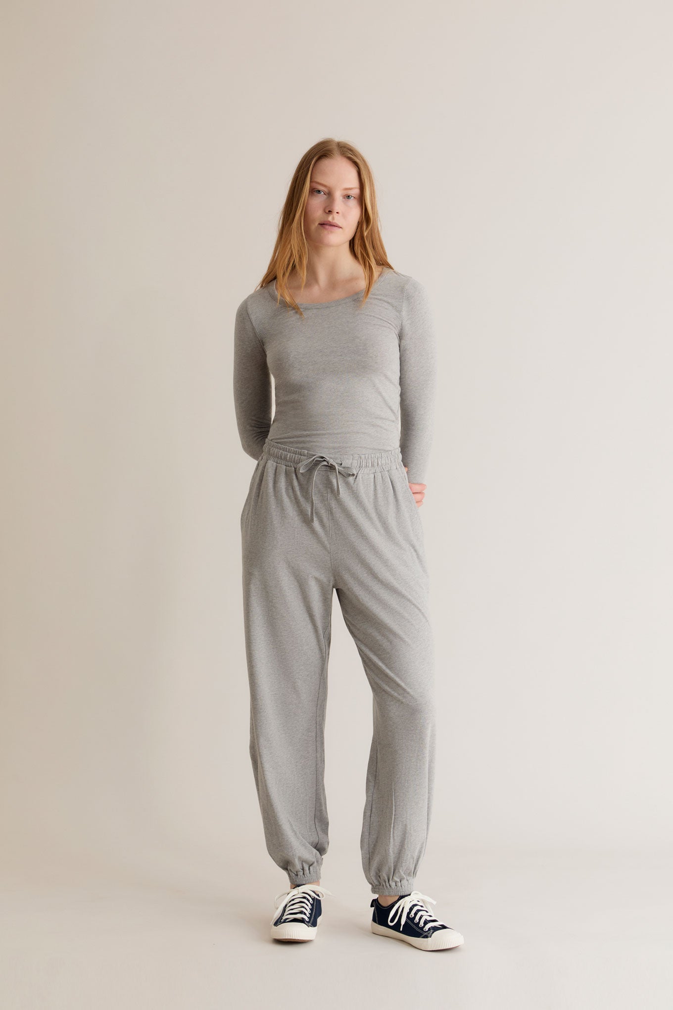 TERESA Jogger - GOTS Organic Cotton Grey