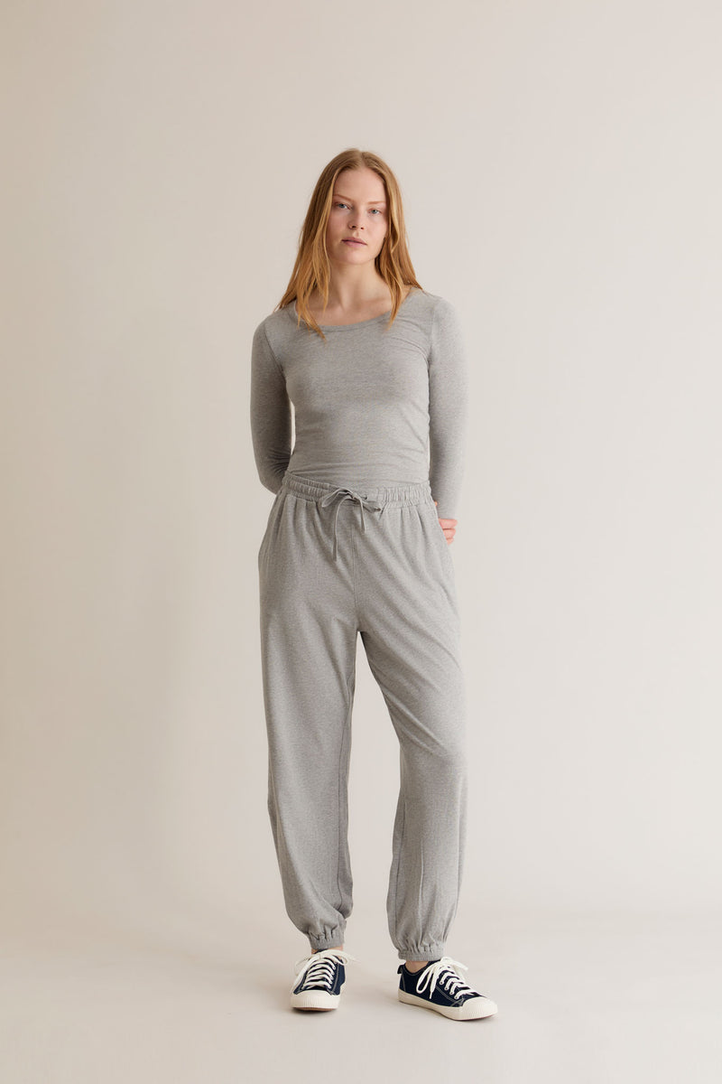 TERESA Jogger - GOTS Organic Cotton Grey