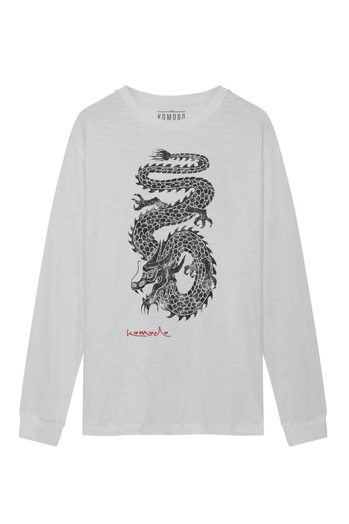 DRAGON - Organic Cotton Tee White