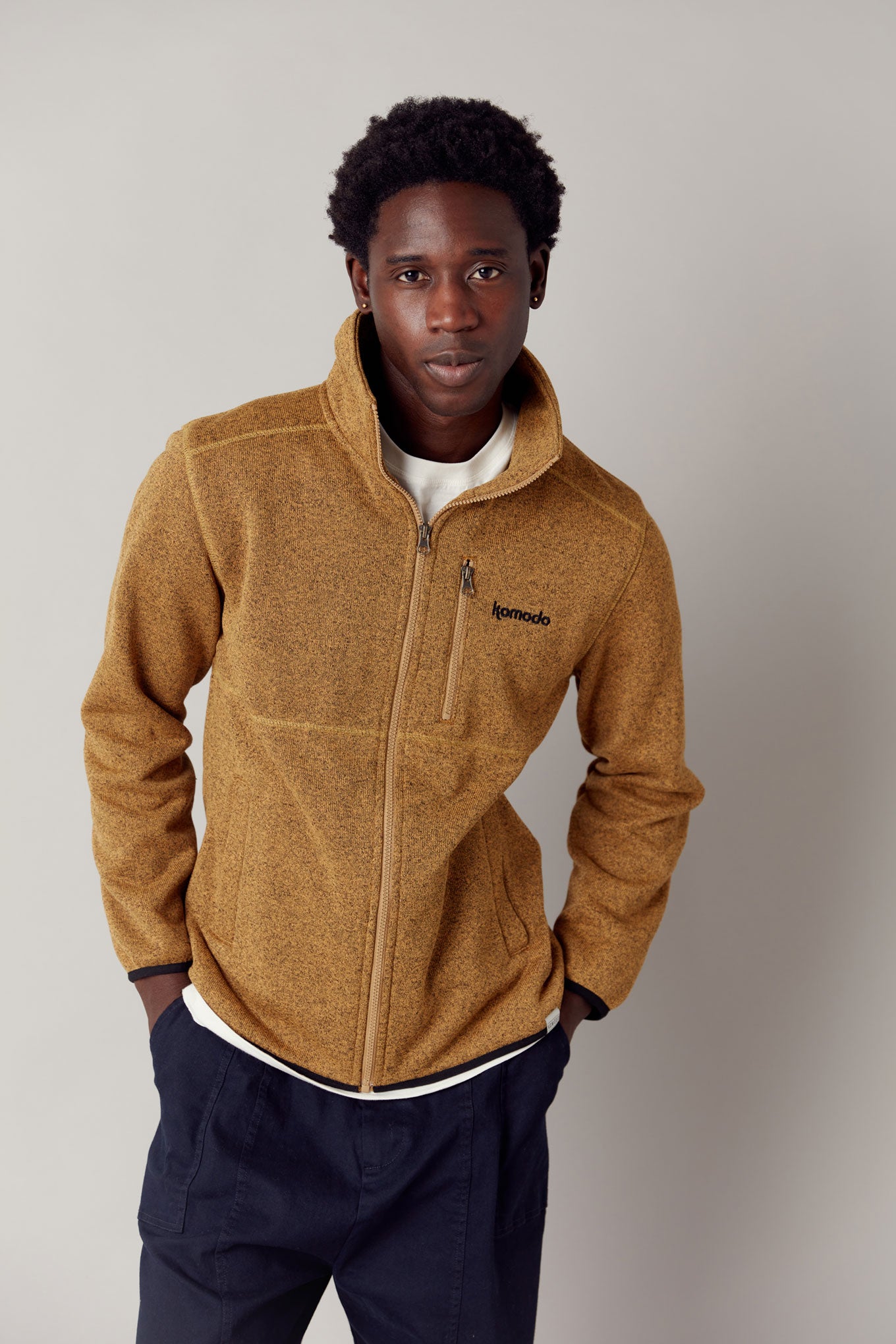 Mustard patagonia fleece sale