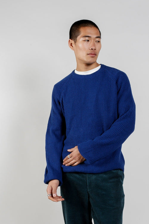 GIOVANNI Wool Blend Jumper - Navy