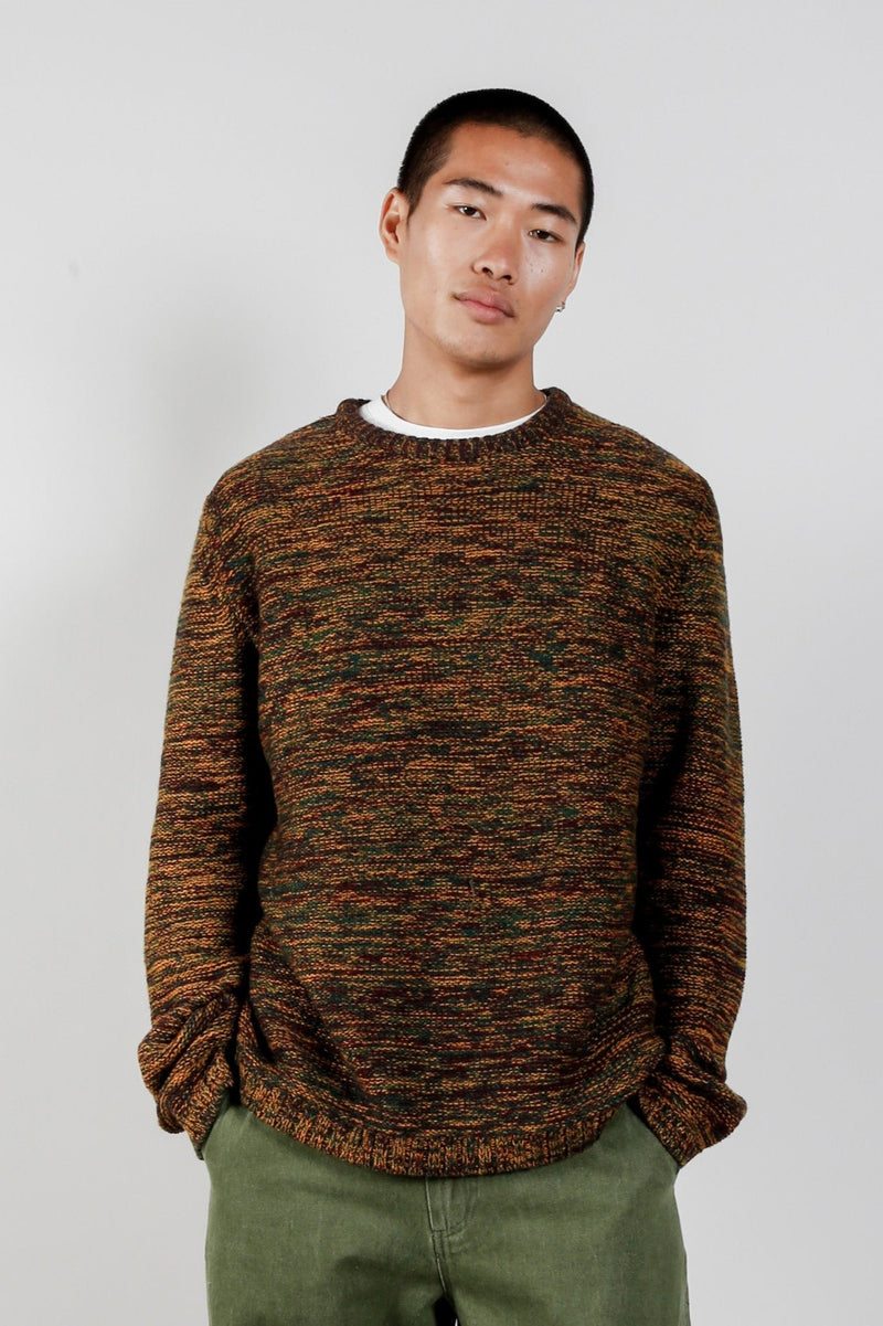 GLITCH - Merino Wool Jumper Mustard