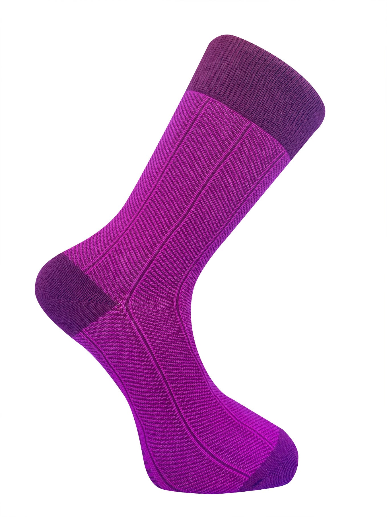 HERRINGBONE - GOTS Organic Cotton Socks Pink