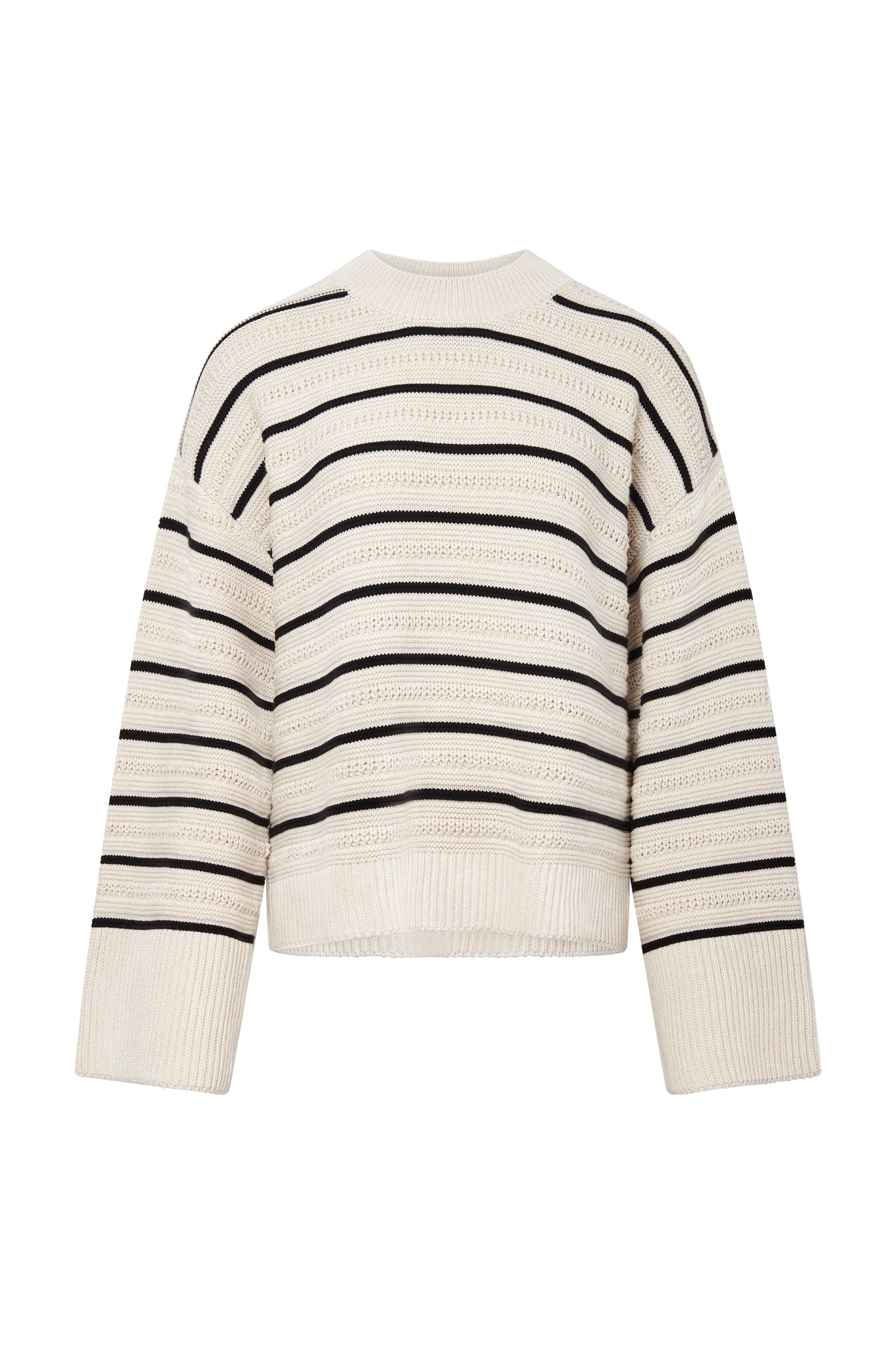 MARGOT - GOTS Organic Cotton Jumper Ivory