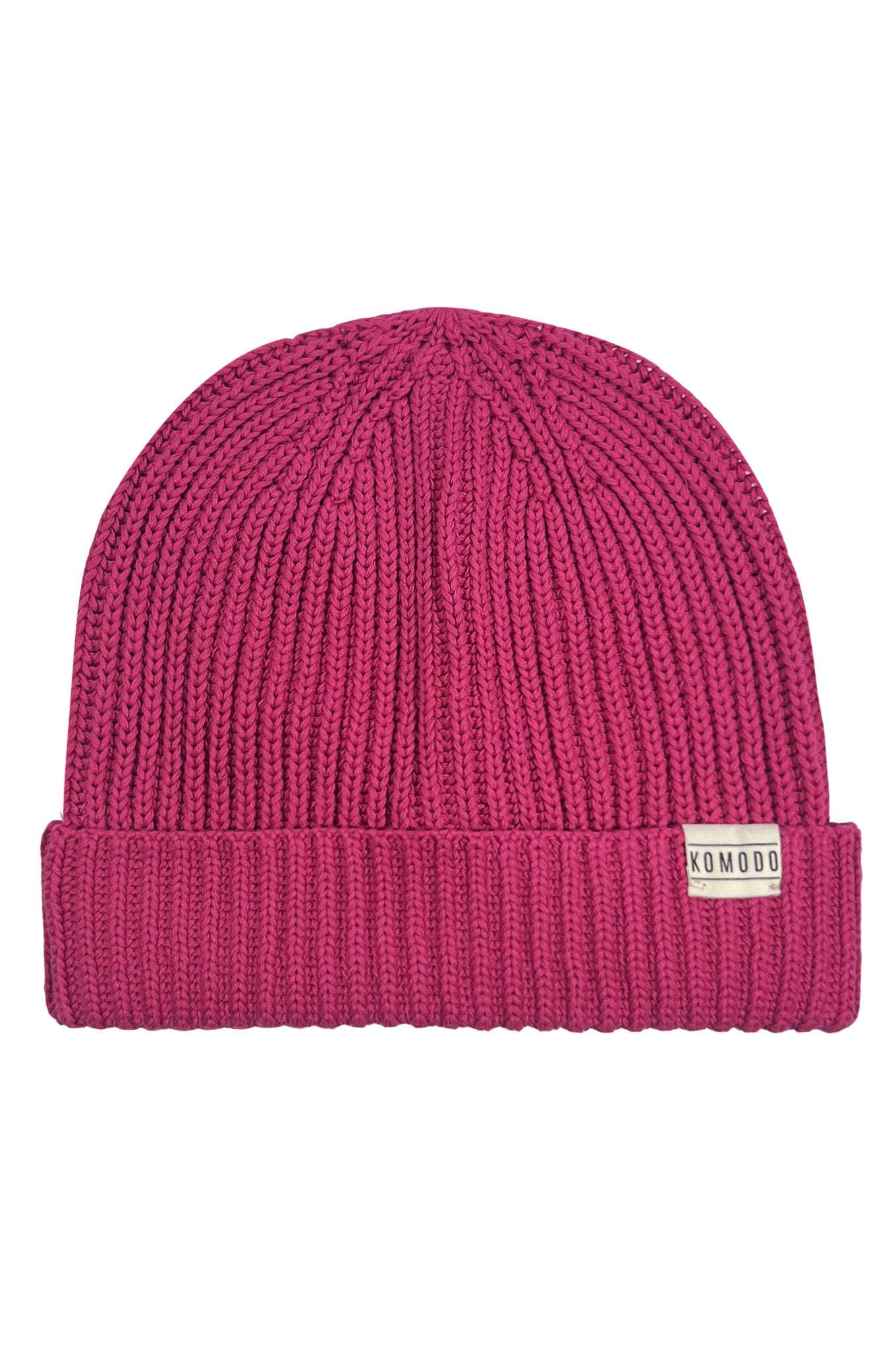 TOWN Organic Cotton Beenie Hat - Pink