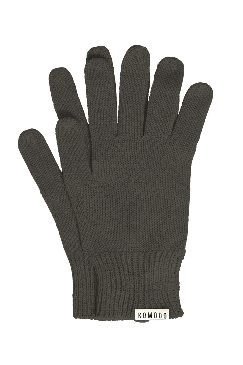 CITY Organic Cotton Gloves - Grey