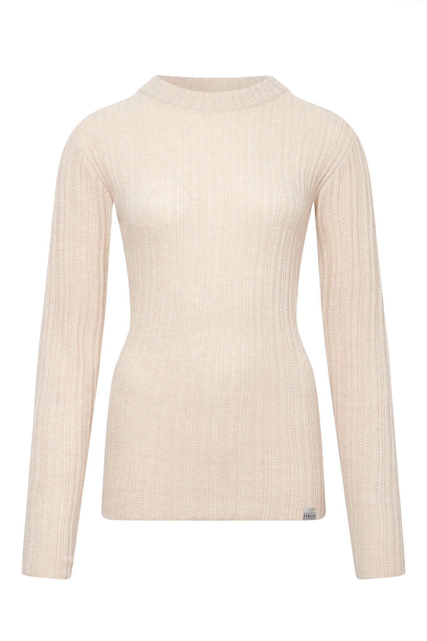 LUCKY Wool Blend Jumper - Sand