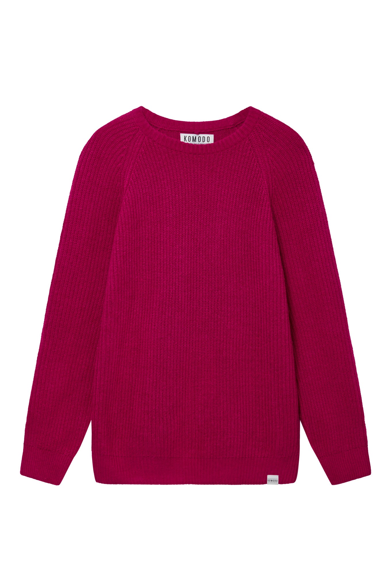 GIOVANNI Wool Blend Jumper - Fuschia