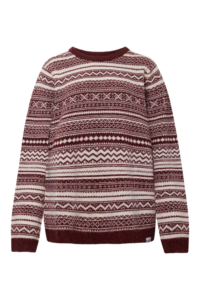 NOEL Wool Jumper - Chestnut