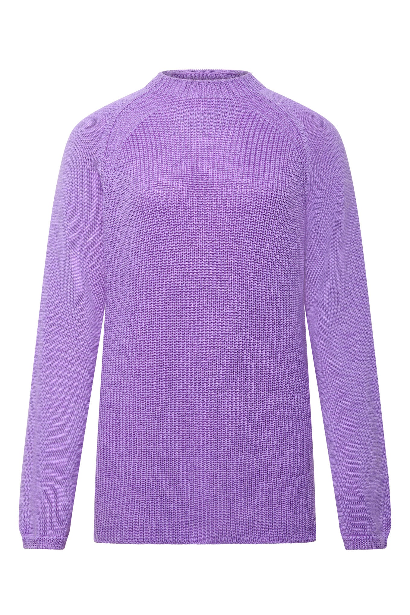 KATTY - Fine Merino Wool Jumper Lavender