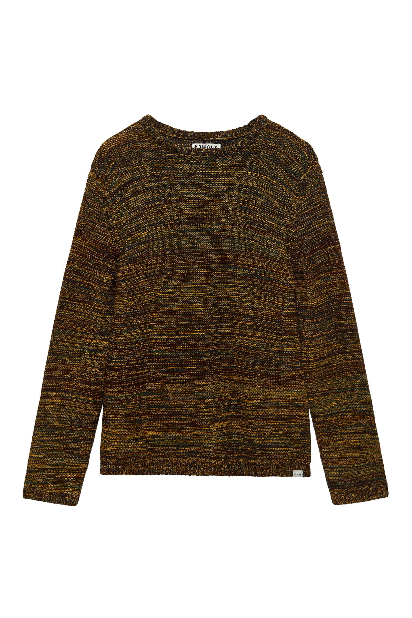 GLITCH - Merino Wool Jumper Mustard