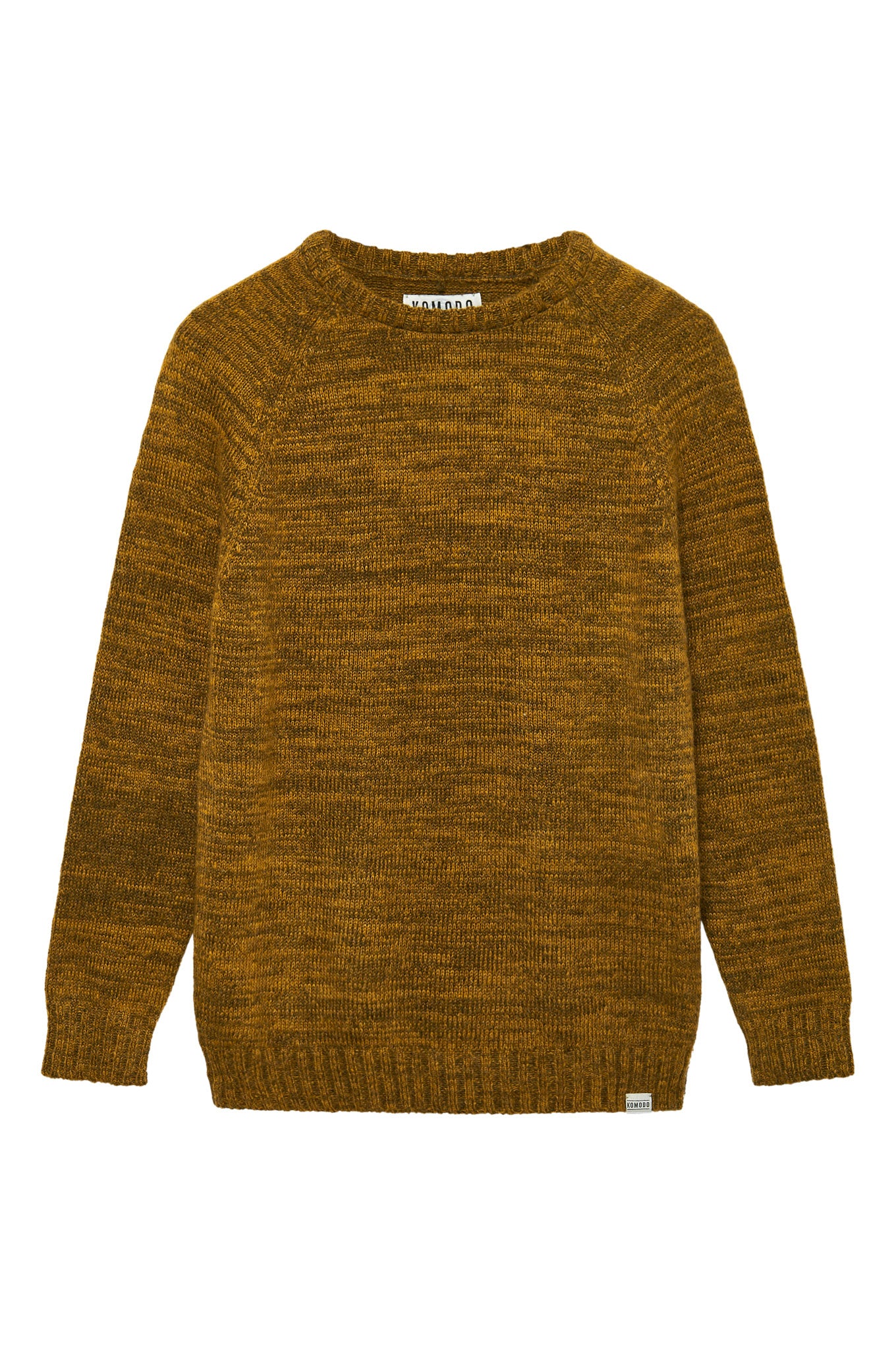 ELIJAH - Mohair Blend Jumper Mustard