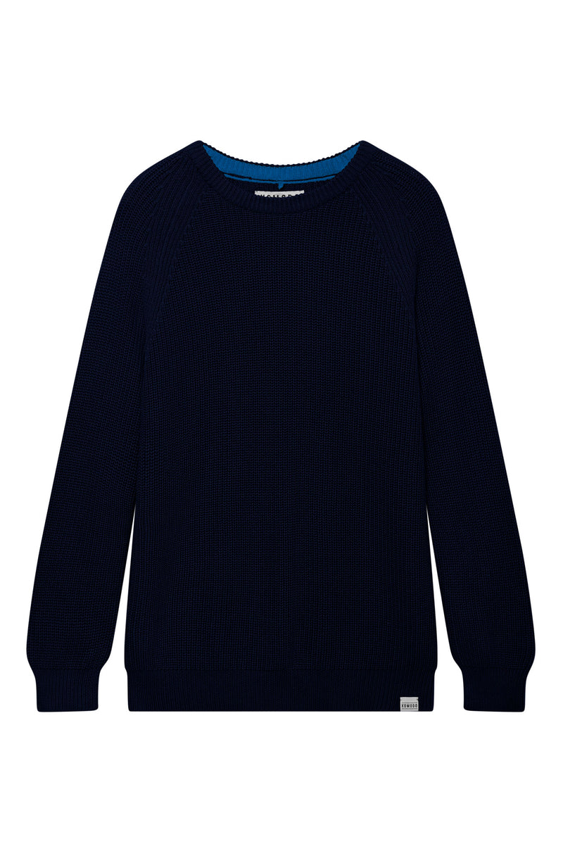 SERGIO - Organic Cotton Jumper Black