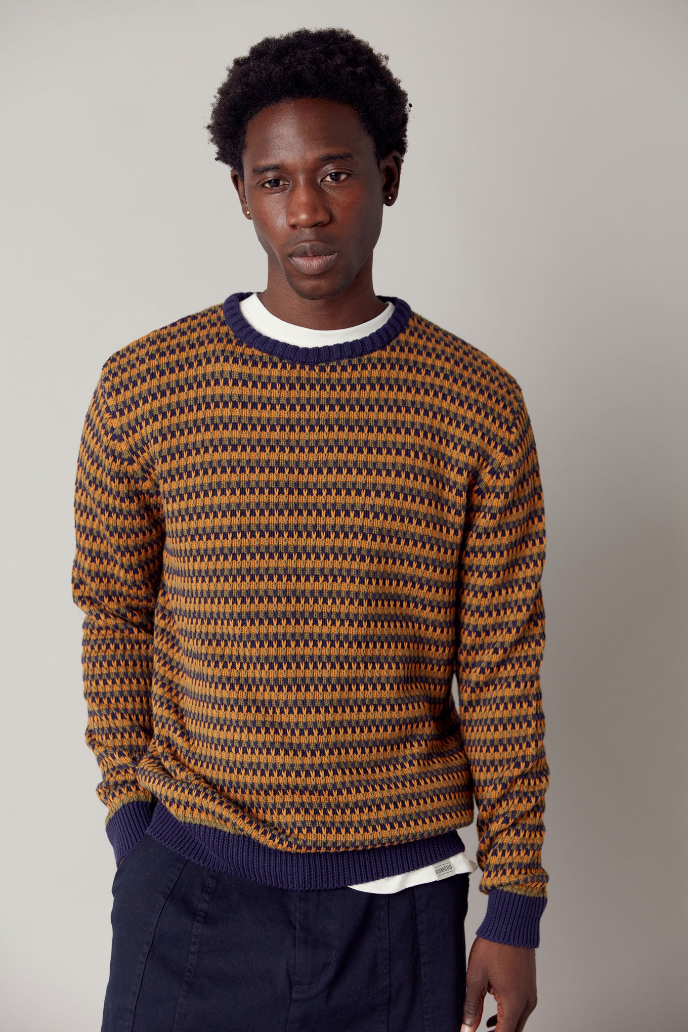 KAI - Organic Cotton Jumper Deep Mustard