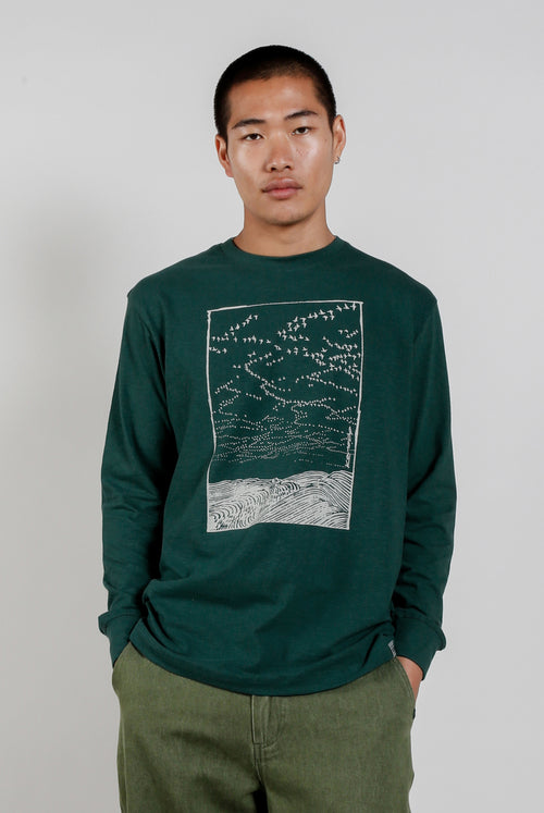 MIGRATION - GOTS Organic Cotton Tee Green