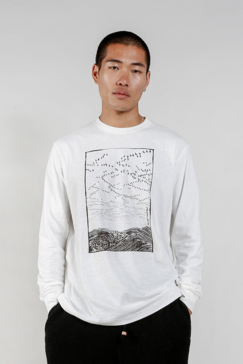 MIGRATION - GOTS Organic Cotton Tee White