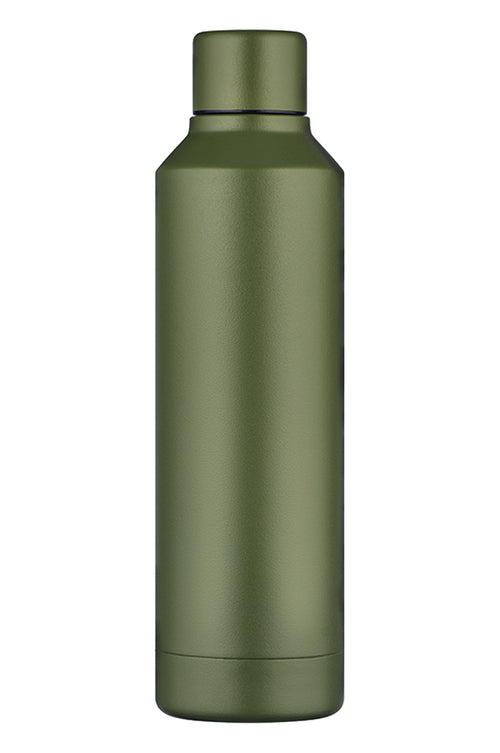 Hot-Cold Vacuum 500ml Bottle - Khaki