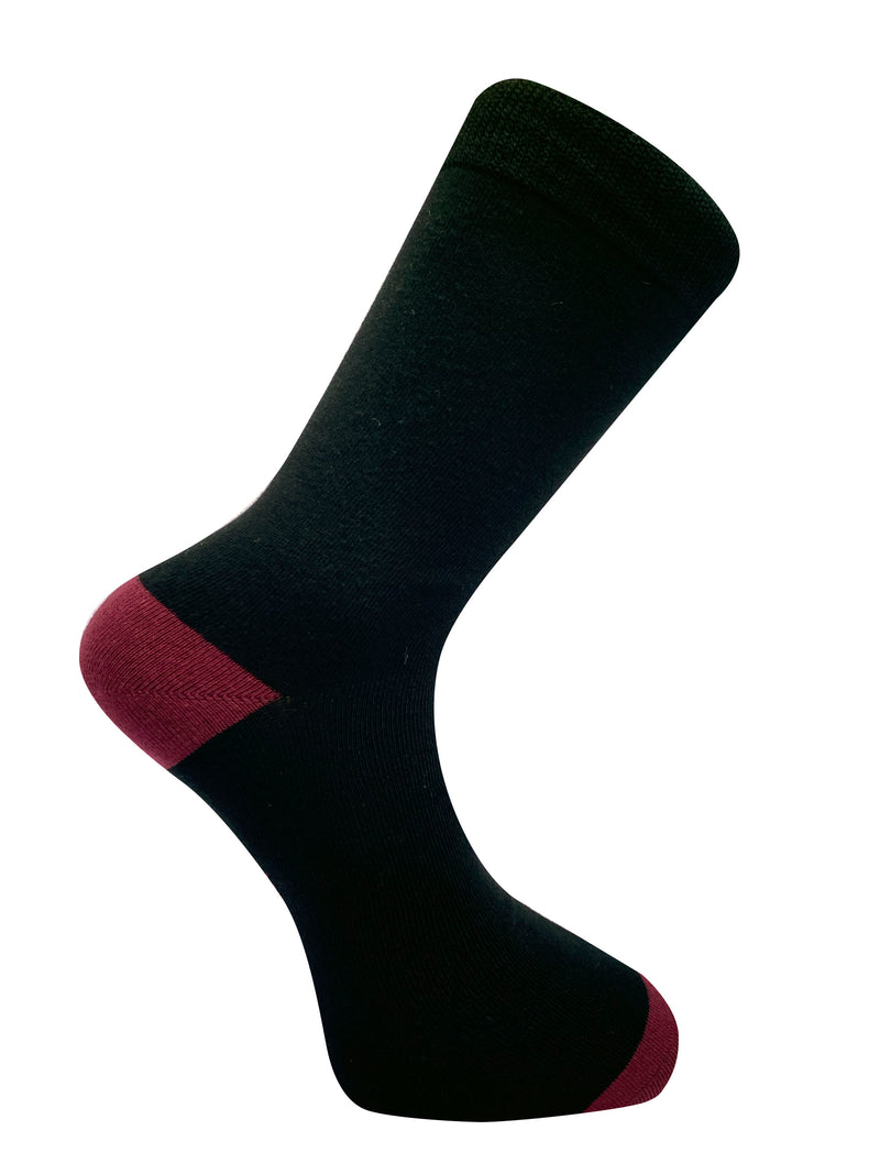 PUNCHY - GOTS Organic Cotton Socks Black