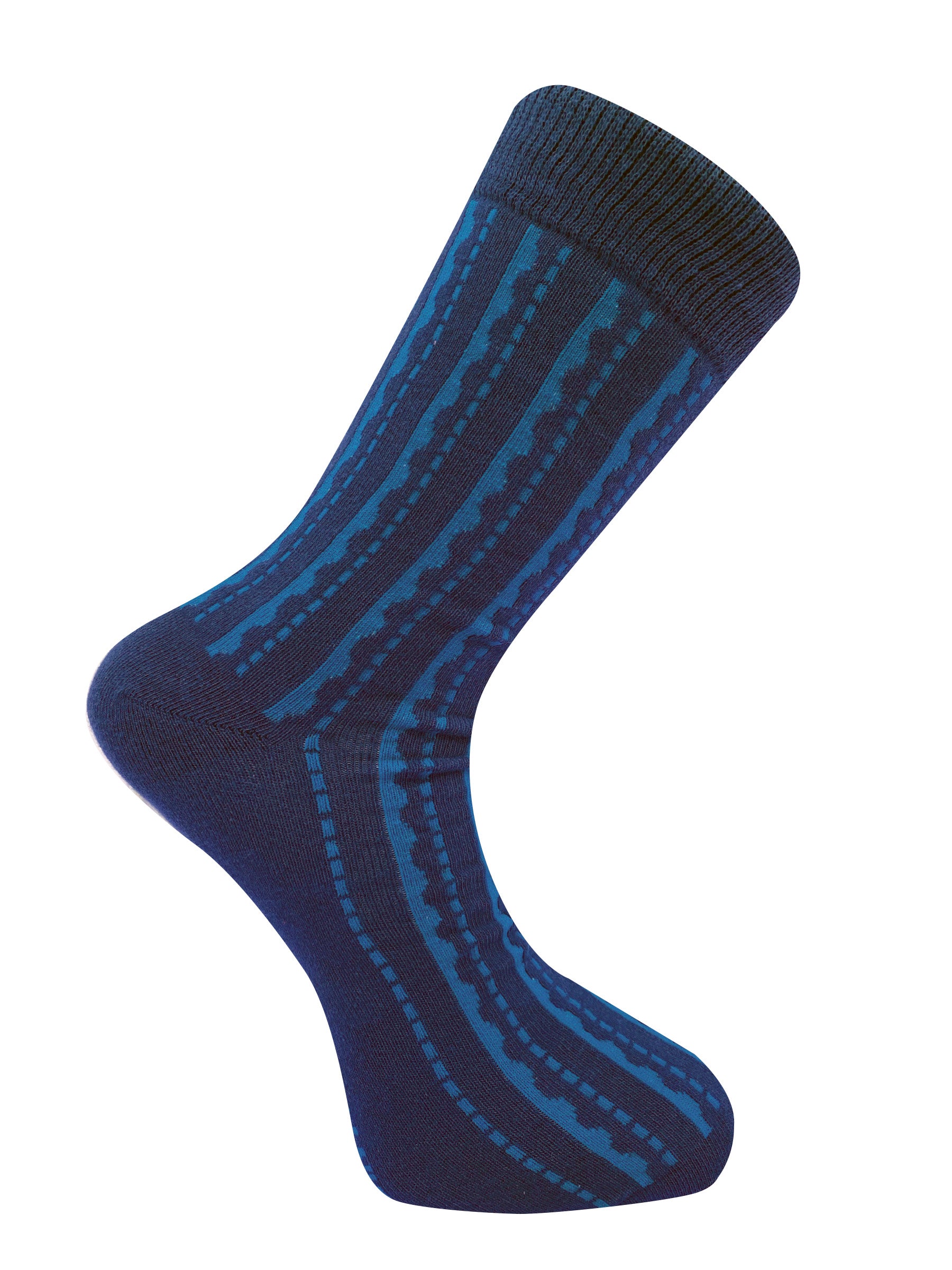 TRIPPY - GOTS Organic Cotton Socks Blue