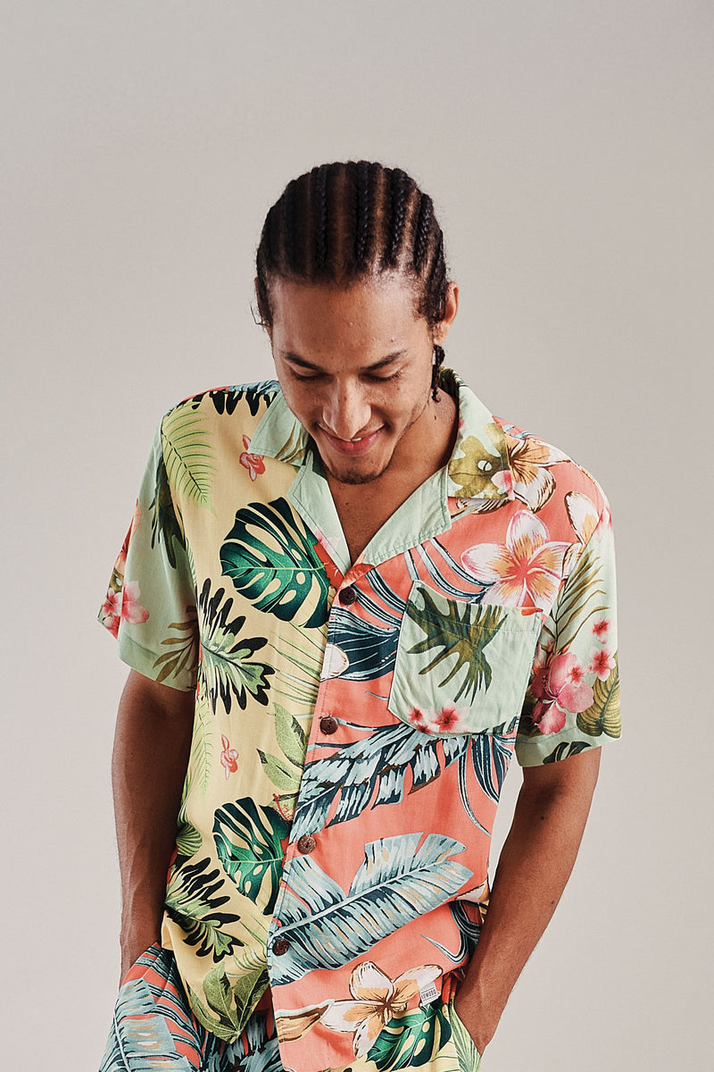 WAVE - Troopical Print Rayon Shirt