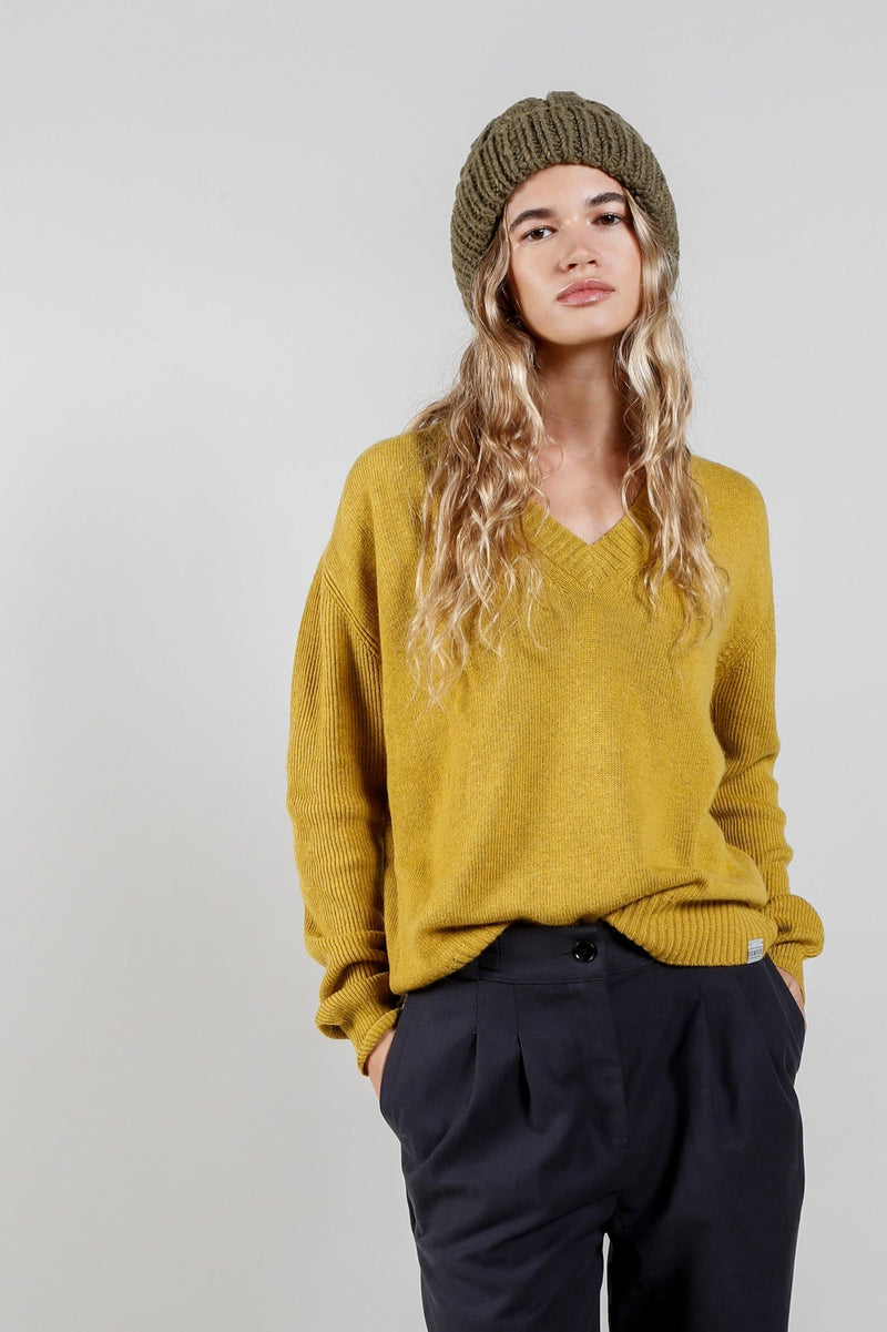 WONDER Wool Blend Jumper - Mustard