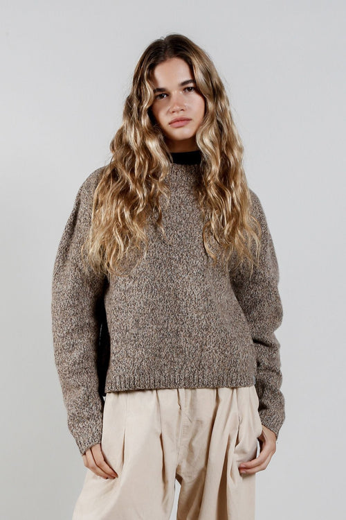 YARA Merino Wool Jumper - Biscuit