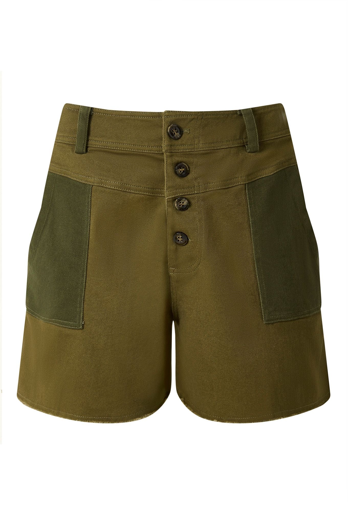 DESERT - Organic Cotton Shorts - Dark Green