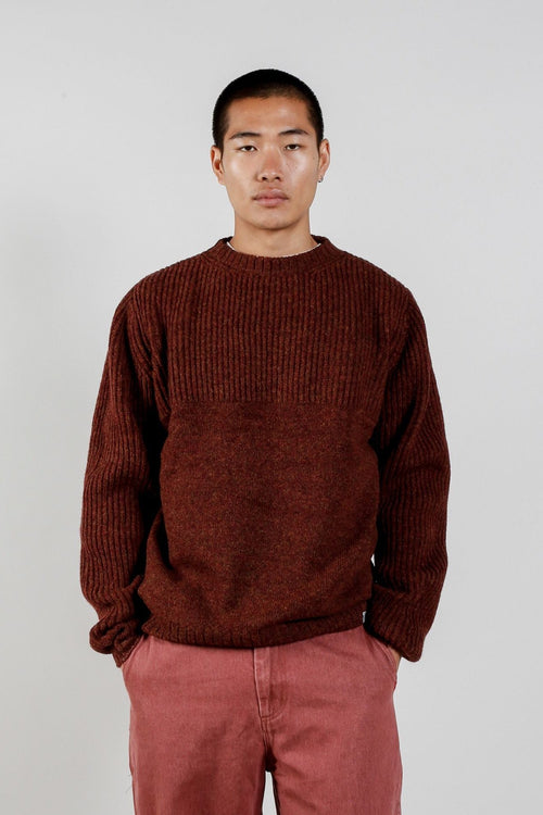 WEST Wool Jumper - Chestnut