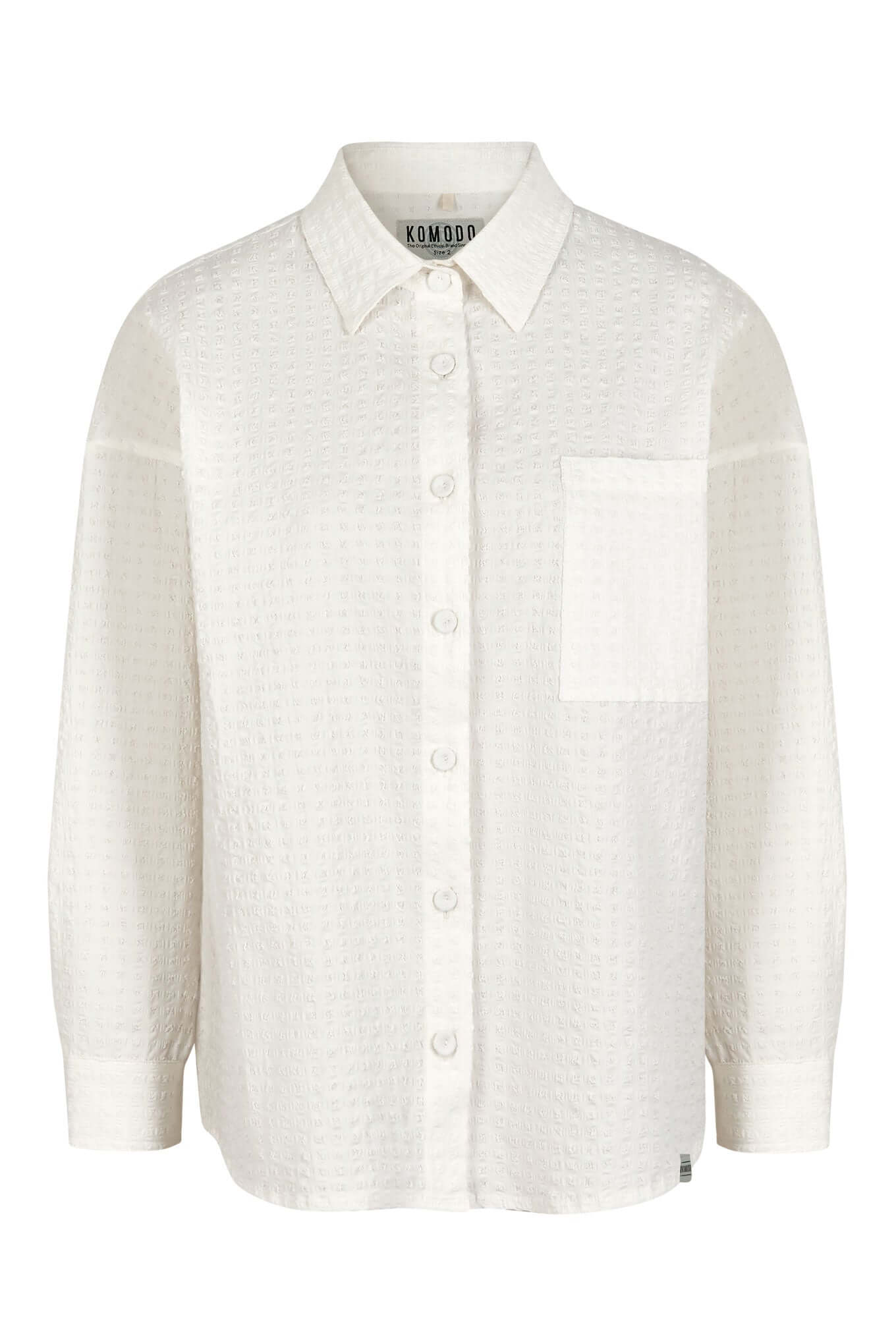 HANAKO - Organic Cotton Shirt White