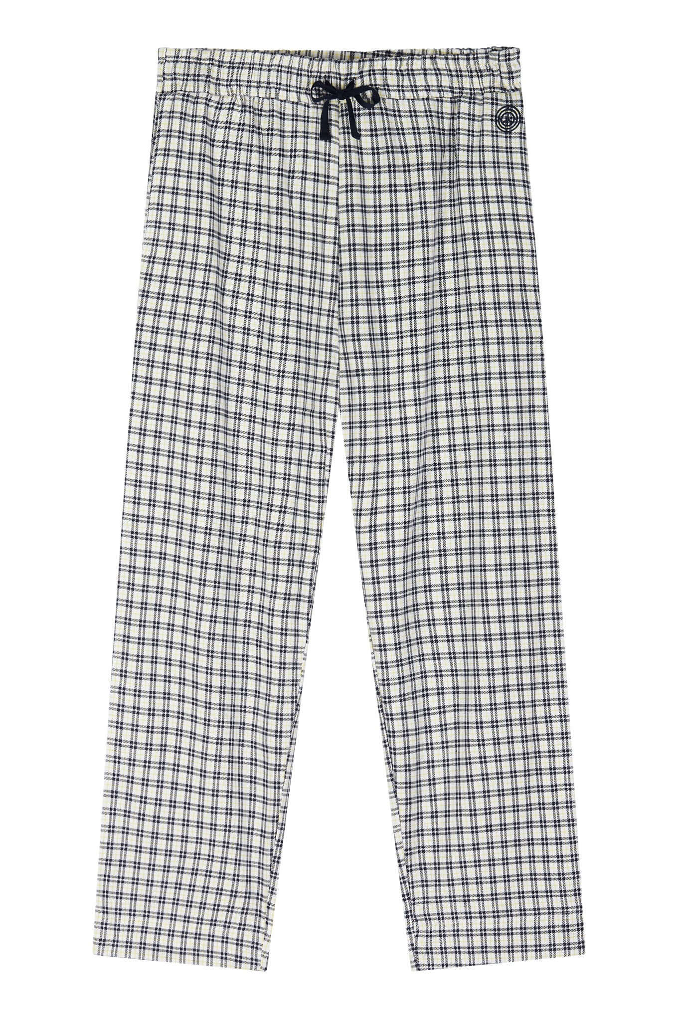 JIM JAM Mens - Organic Cotton Pyjama Bottoms White