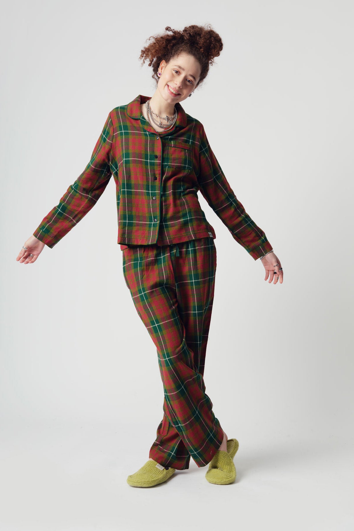 JIM JAM Womens - Organic Cotton Pyjama Bottoms Navy