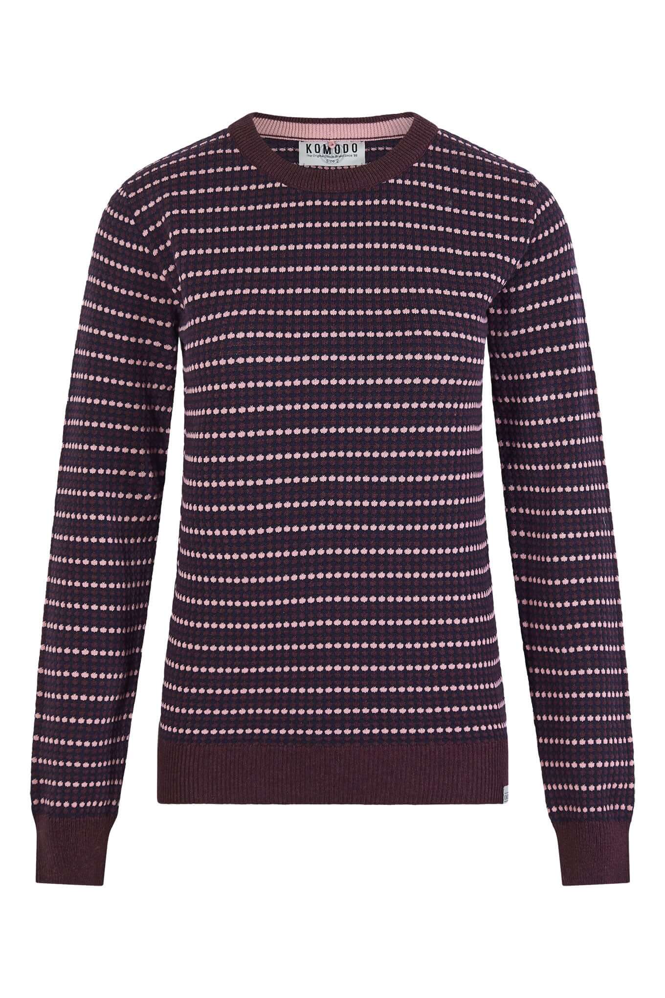 TINA - GOTS Organic Cotton Jumper Plum